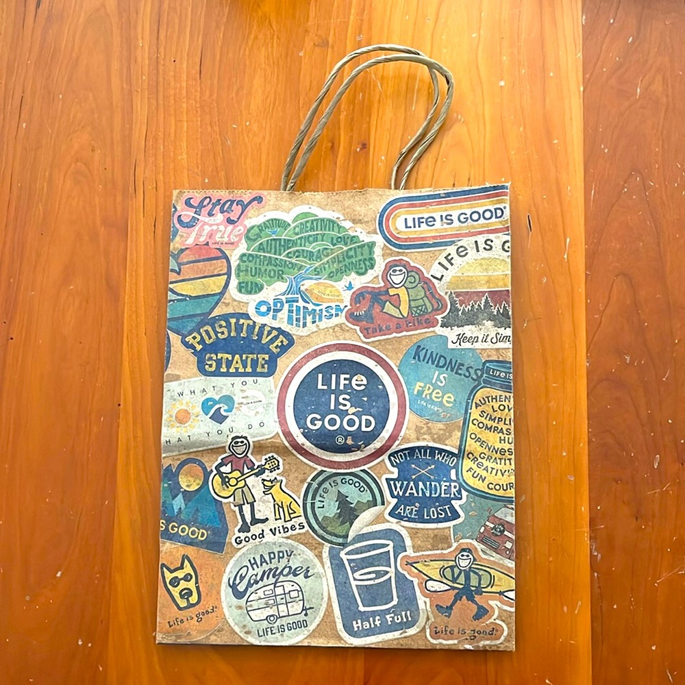 Life is Good bag